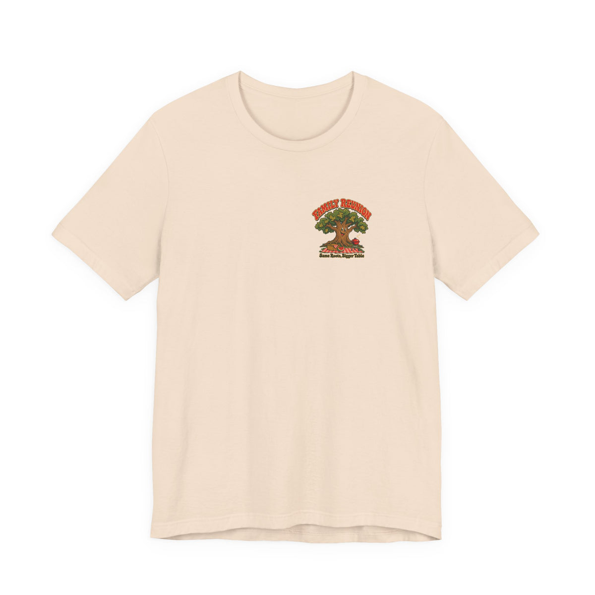 Family Reunion Same Roots Bigger Table Shirt, Front and Back Family Reunion T-Shirt, Matching Family Shirt