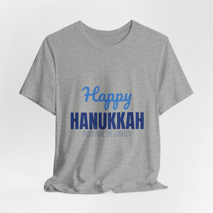 Happy Hanukkah Festival of Lights Shirt, Hanukkah T-Shirt, Hanukkah Gift