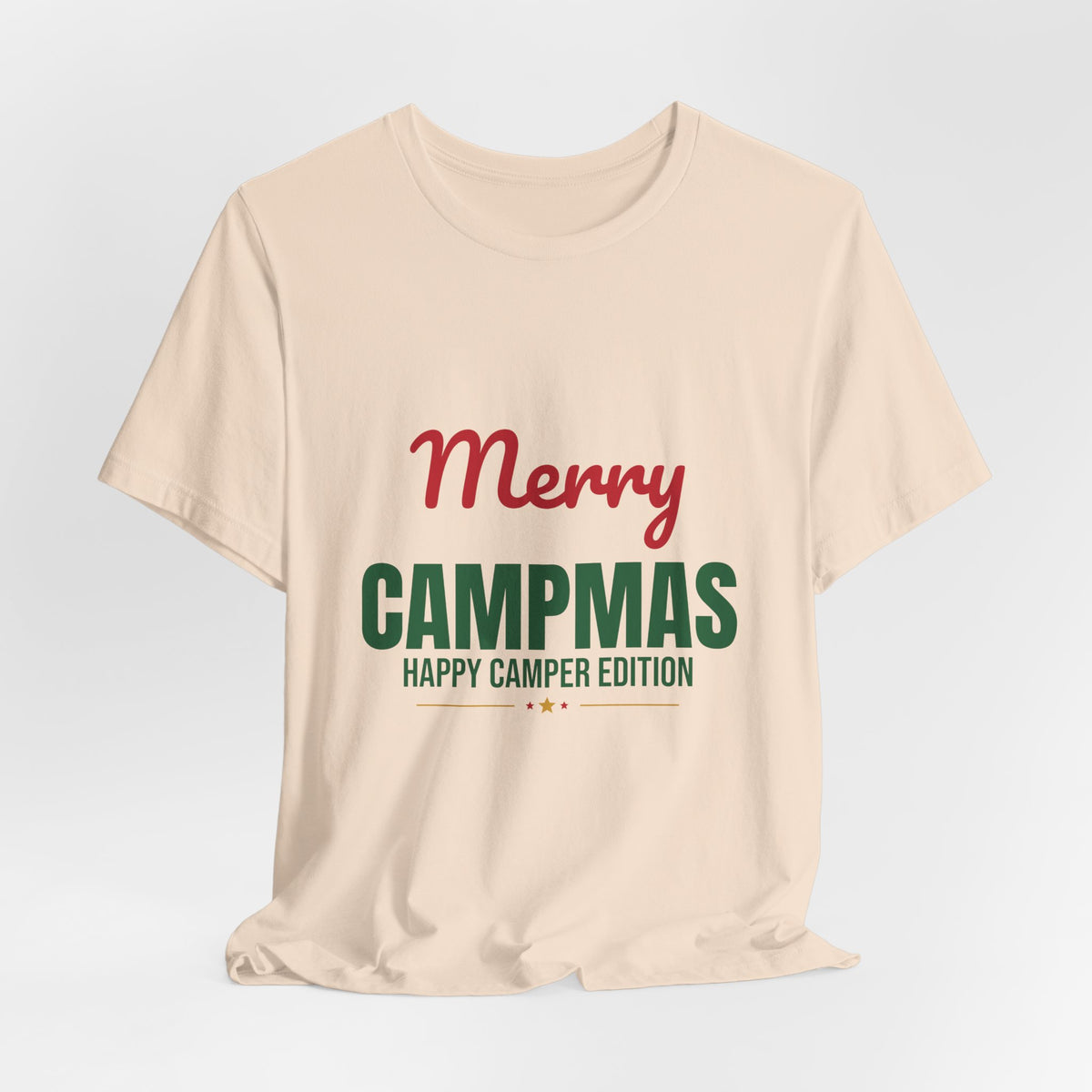 Merry Campmas Shirt, Camping Christmas T-Shirt, Camper Gift