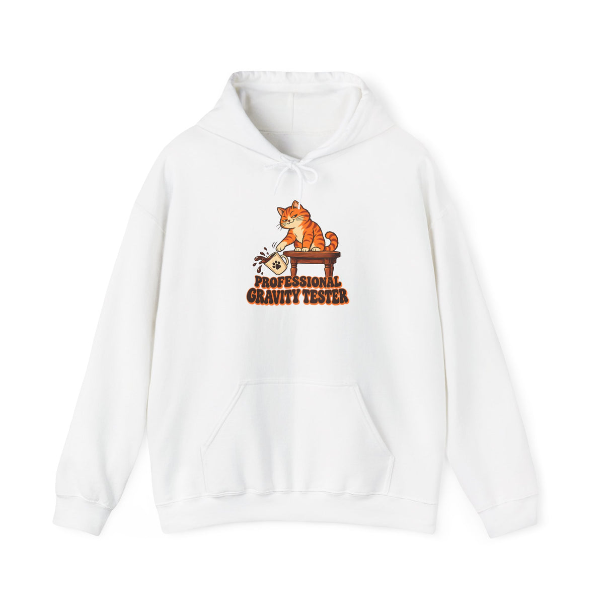 Professional Gravity Tester Cat Hoodie, Funny Cat Hoodie