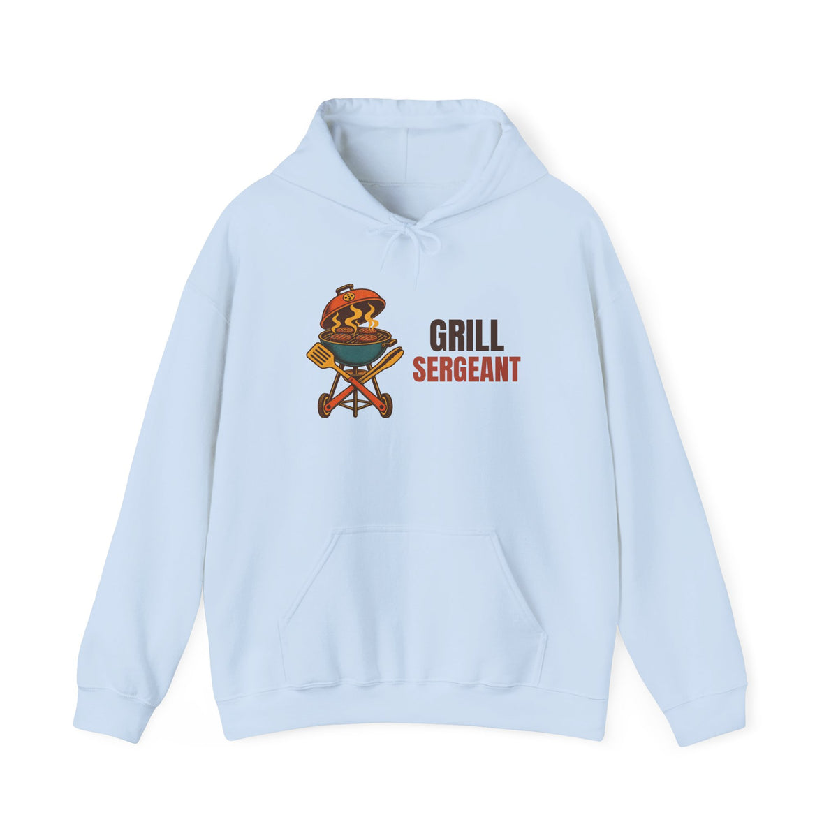 Grill Sergeant Vintage BBQ Hoodie, Vintage Grill Sergeant Hoodie