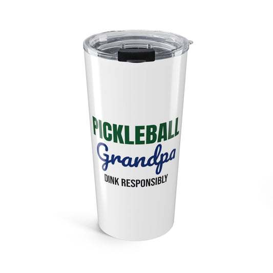 Pickleball Grandpa Dink Responsibly Tumbler