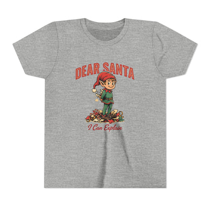 Dear Santa I Can Explain Kids Shirt