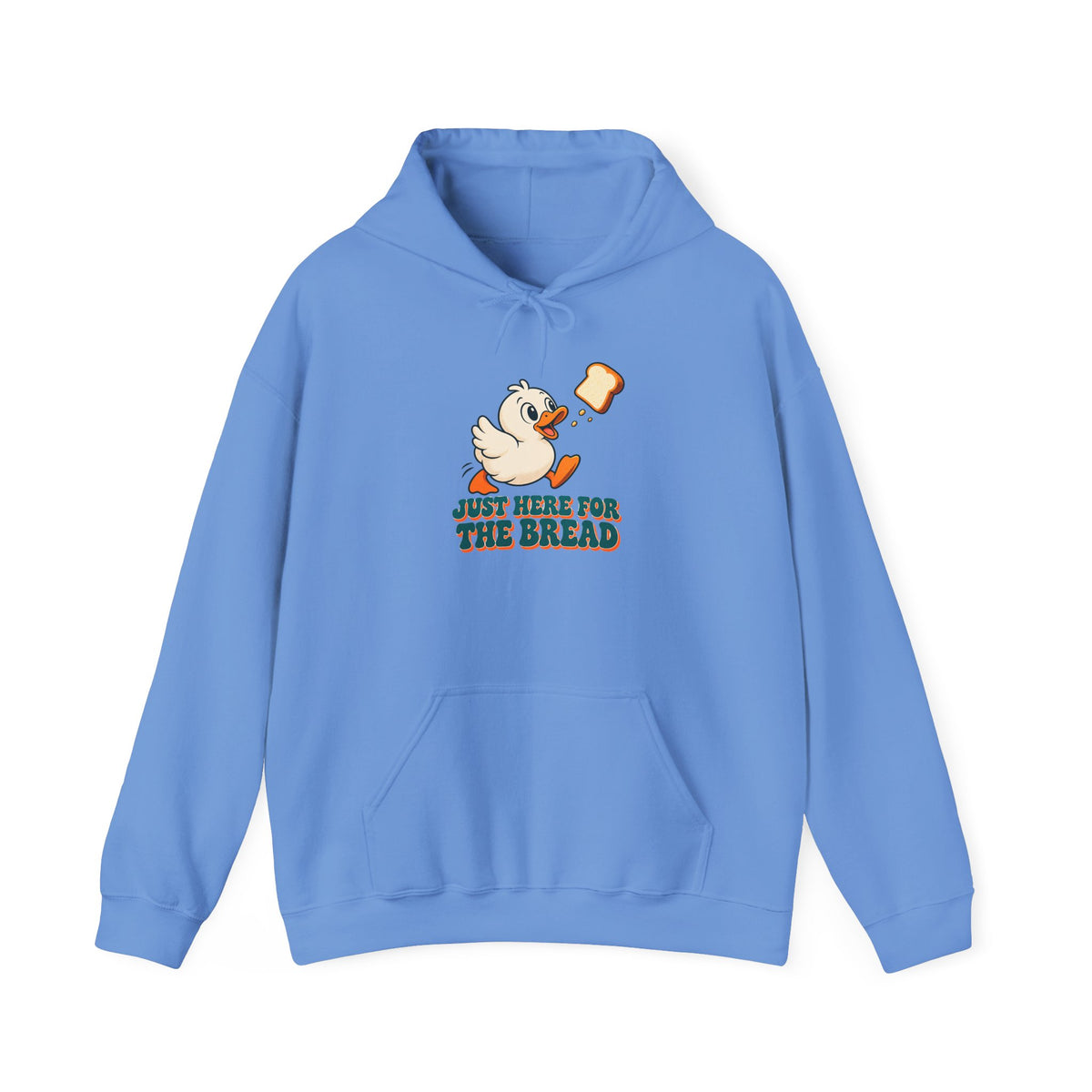 Just Here for the Bread Duck Hoodie, Funny Duck Hoodie
