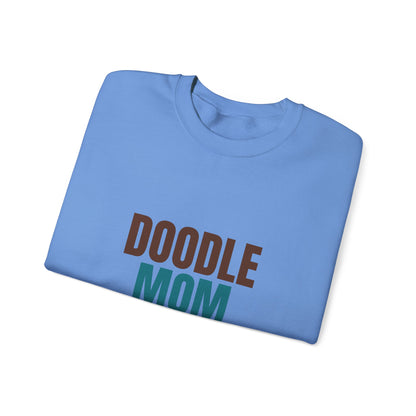 Doodle Mom Fluff And Mud Included Sweatshirt, Doodle Mom Crewneck Sweatshirt