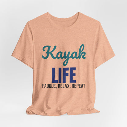 Kayak Life Paddle Relax Repeat Shirt, Kayaking T-Shirt, Paddling Gift