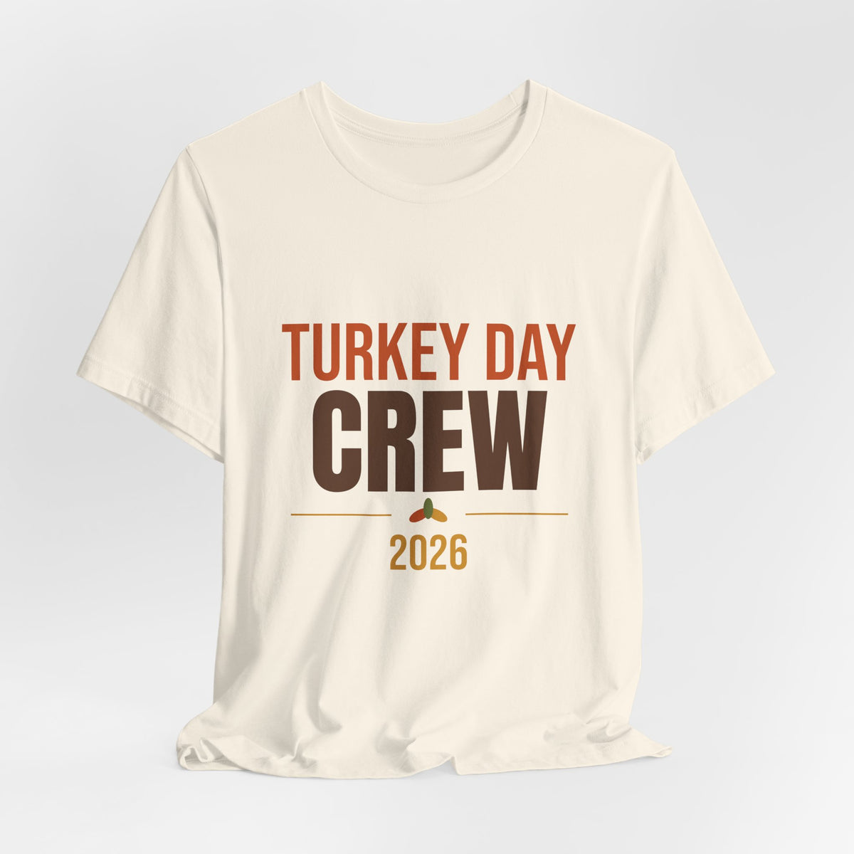 Turkey Day Crew 2026 Shirt, Matching Family Thanksgiving T-Shirt