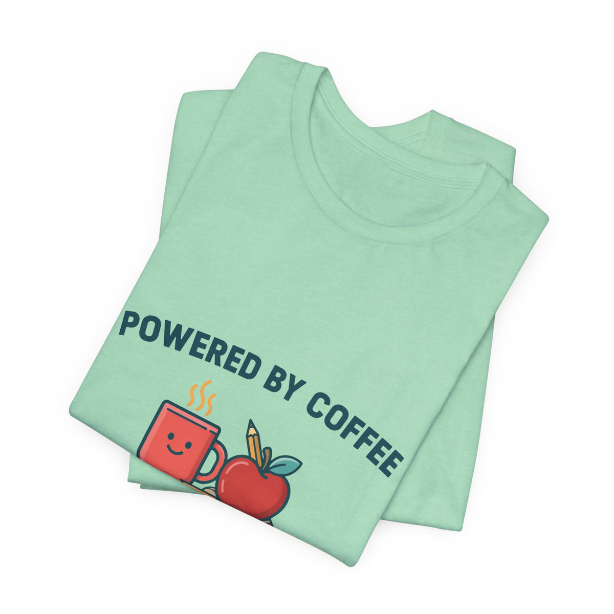 Powered by Coffee and Kindness Shirt, Teacher T-Shirt, Teacher Appreciation Gift