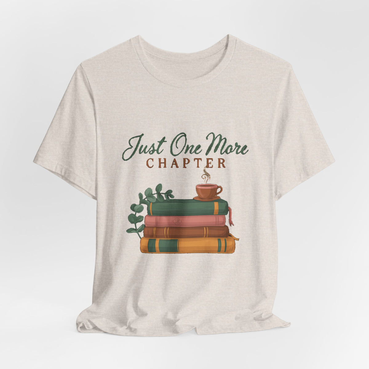 Just One More Chapter Shirt, Book Lover T-Shirt, Bookish Gift for Readers