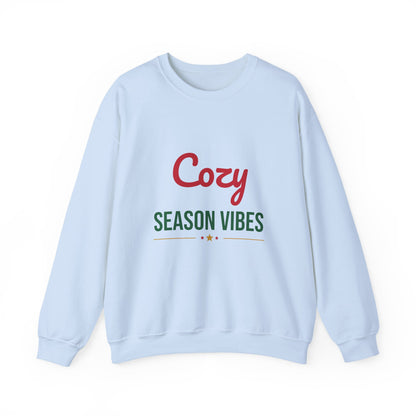 Cozy Season Vibes Sweatshirt, Winter Crewneck, Cozy Holiday Sweater