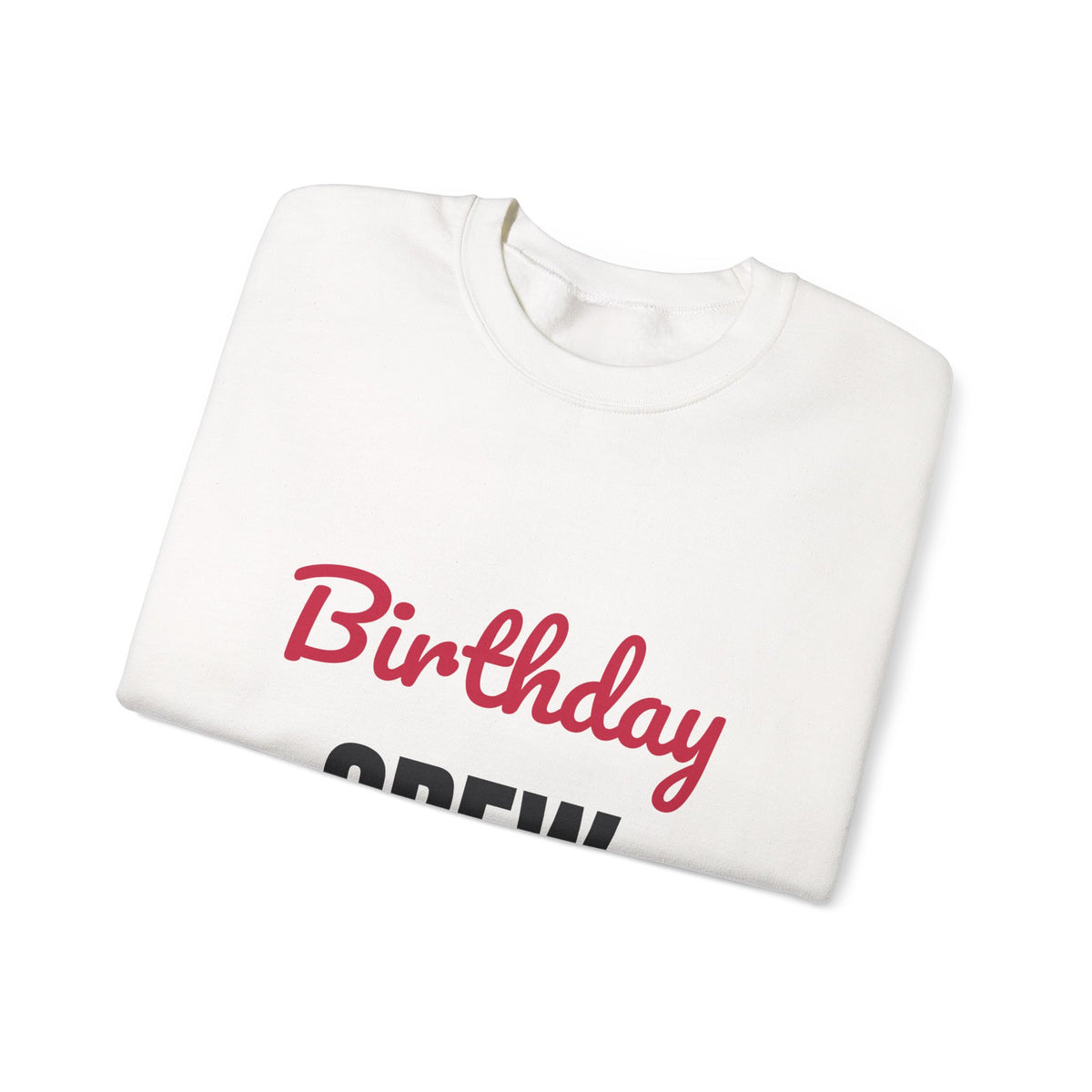 Birthday Crew Sweatshirt, Matching Birthday Party Crewneck