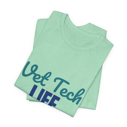 Vet Tech Life Saving Paws Daily Shirt, Vet Tech T-Shirt, Veterinary Technician Gift