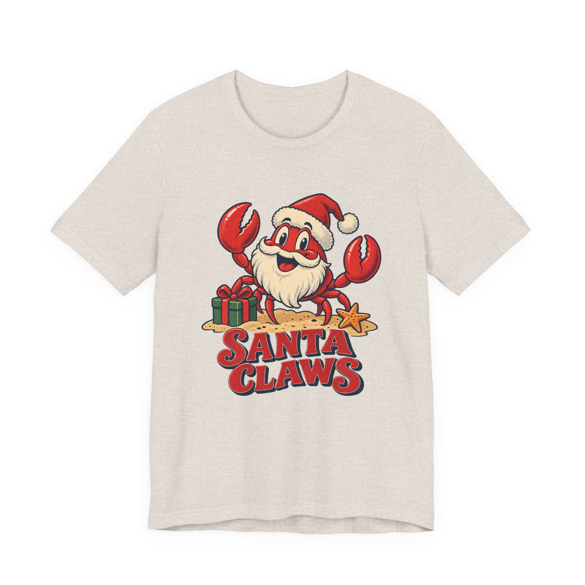Santa Claws Christmas Crab Shirt, Crab Christmas T-Shirt, Crab Christmas Gift