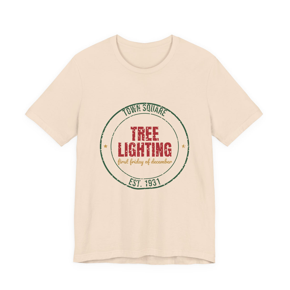 Town Square Tree Lighting Est. 1931 Shirt, Vintage Christmas T-Shirt, Vintage Christmas Gift