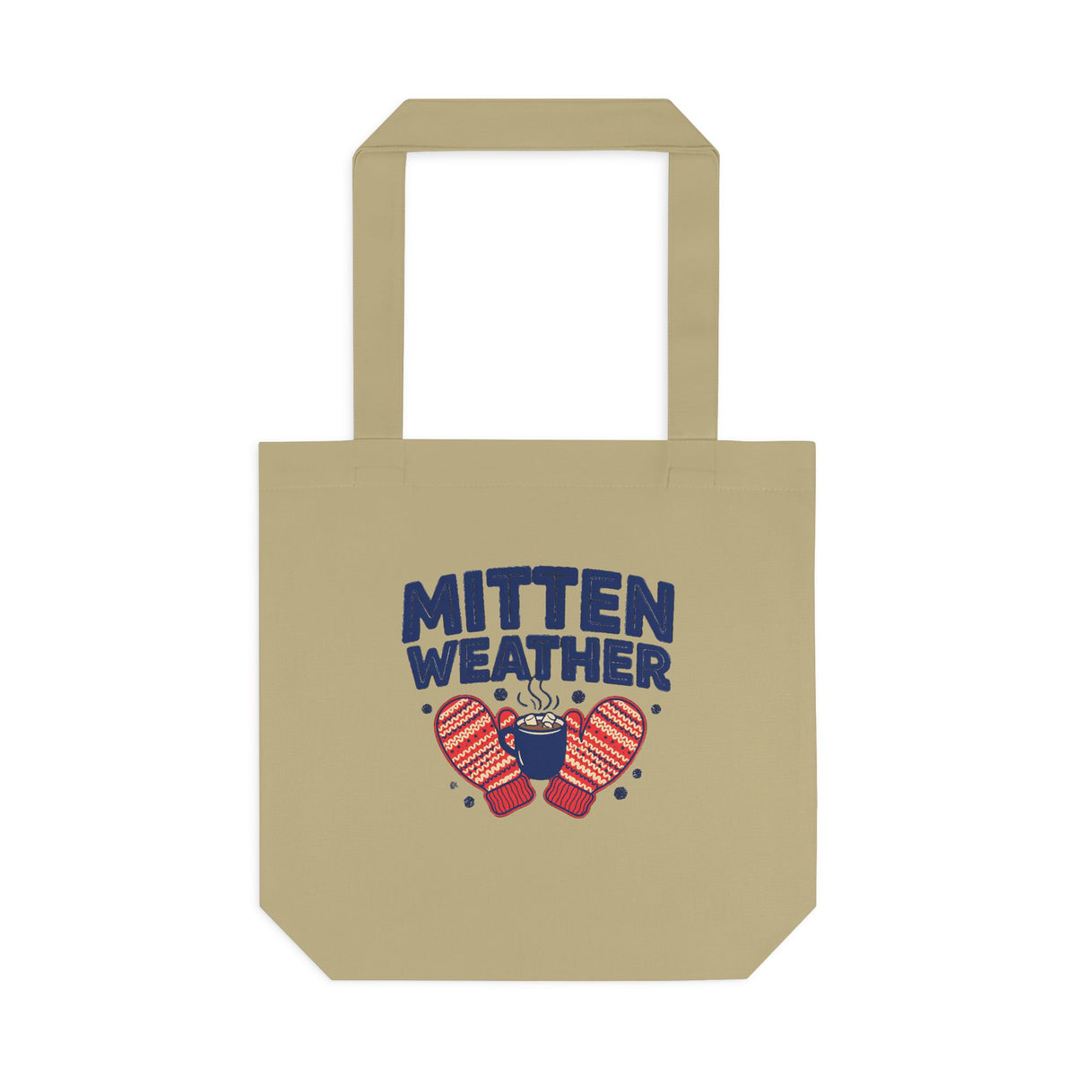 Mitten Weather Hot Cocoa Tote Bag