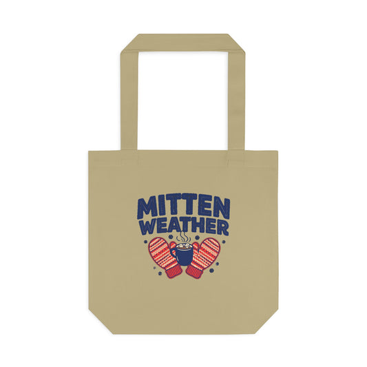 Mitten Weather Hot Cocoa Tote Bag