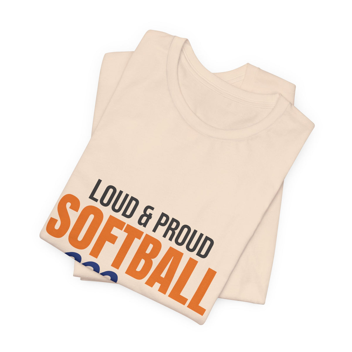 Loud and Proud Softball Mom Shirt, Softball Mom T-Shirt, Game Day Tee