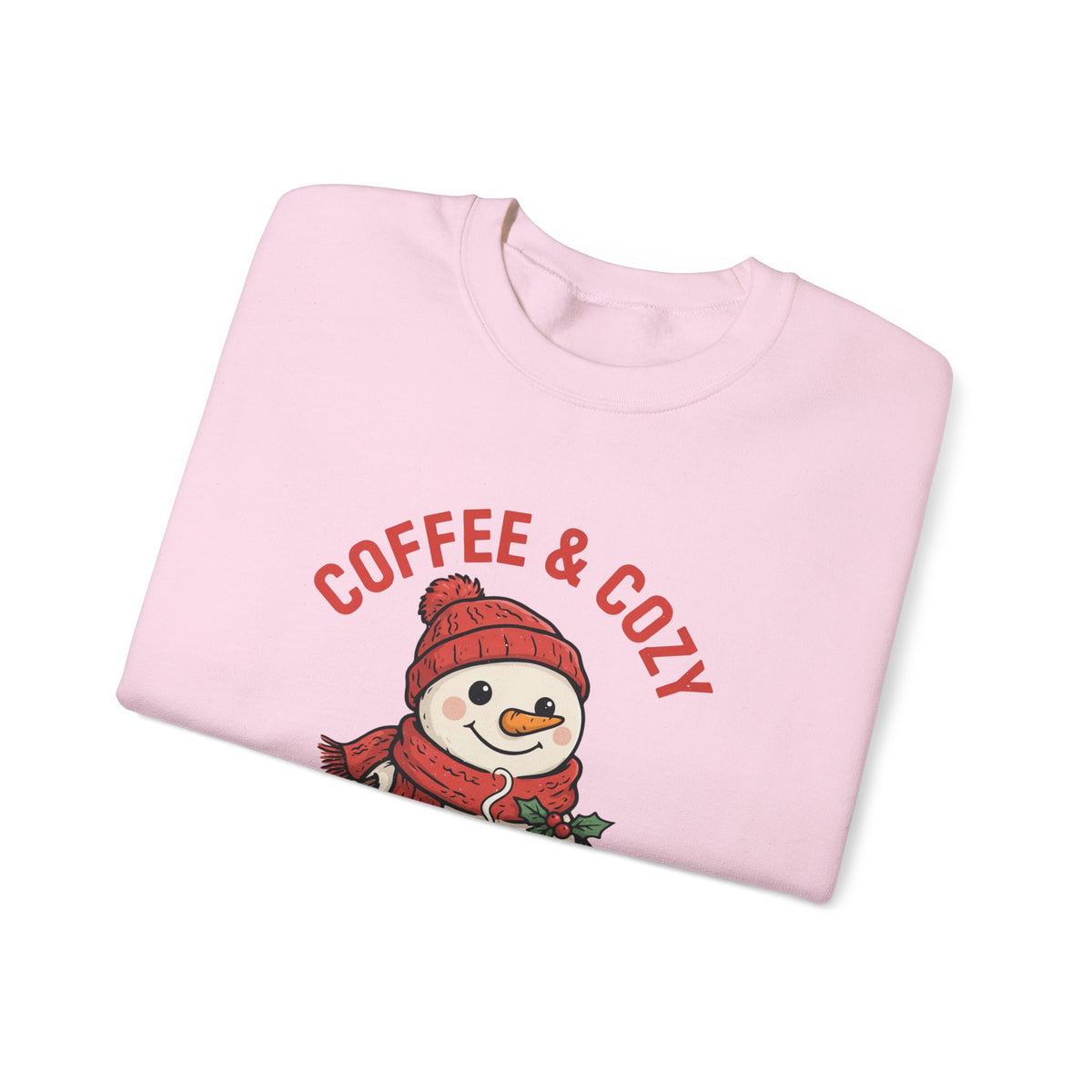 Coffee and Cozy Season Snowman Sweatshirt