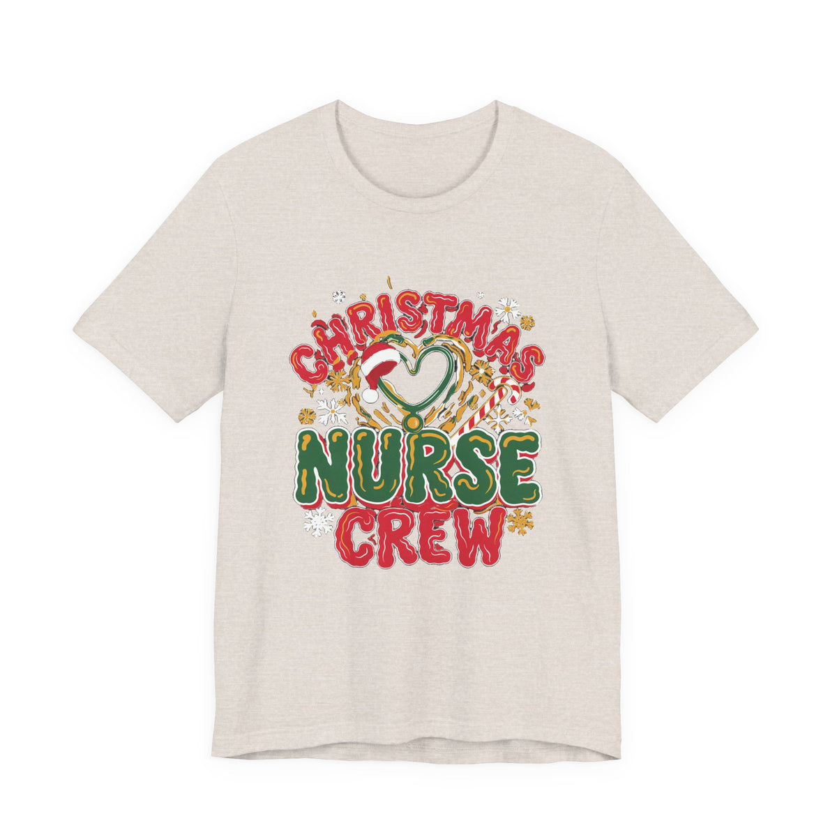 Christmas Nurse Crew Shirt, Retro Nurse Christmas T-Shirt, Holiday Gift for Nurses