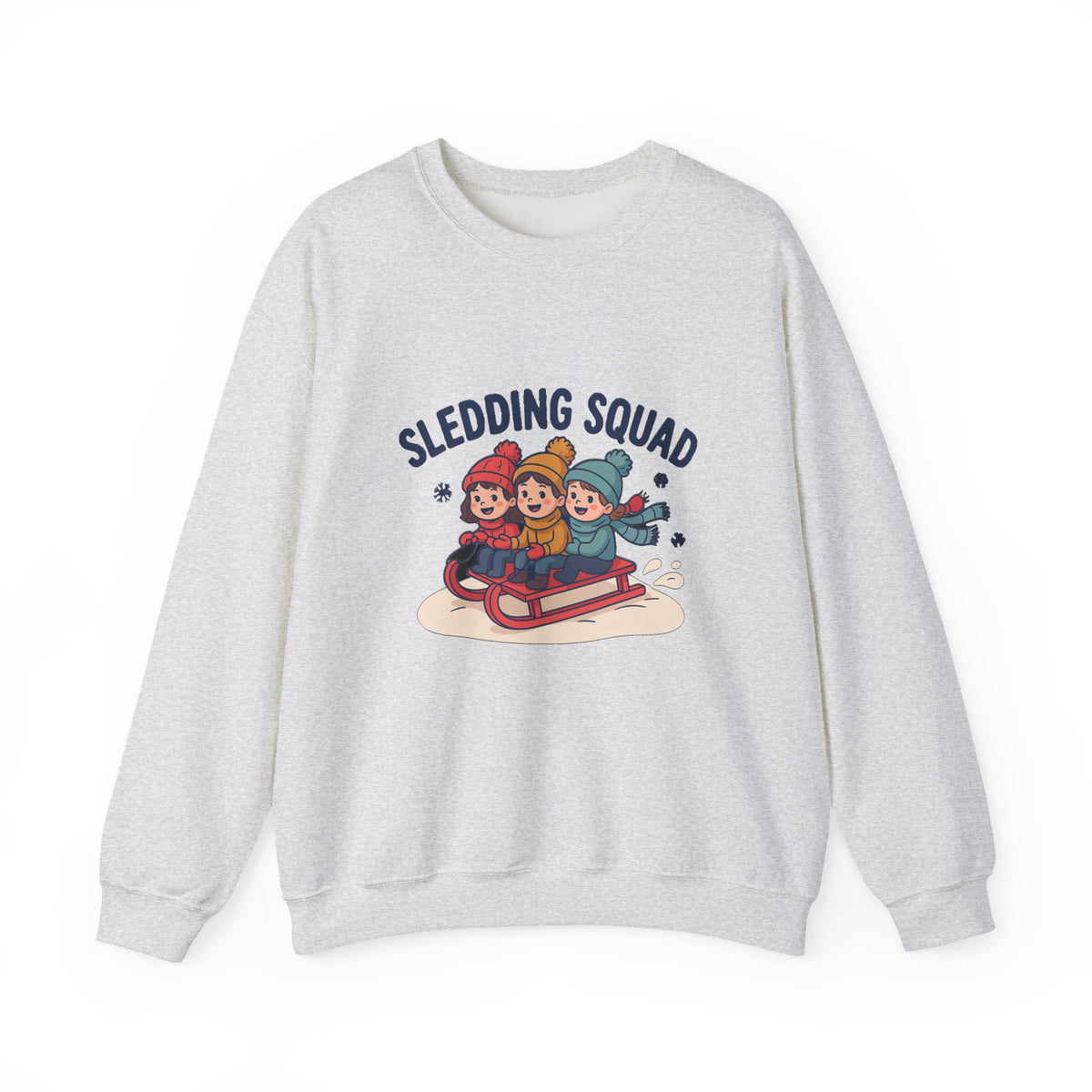 Sledding Squad Winter Sweatshirt