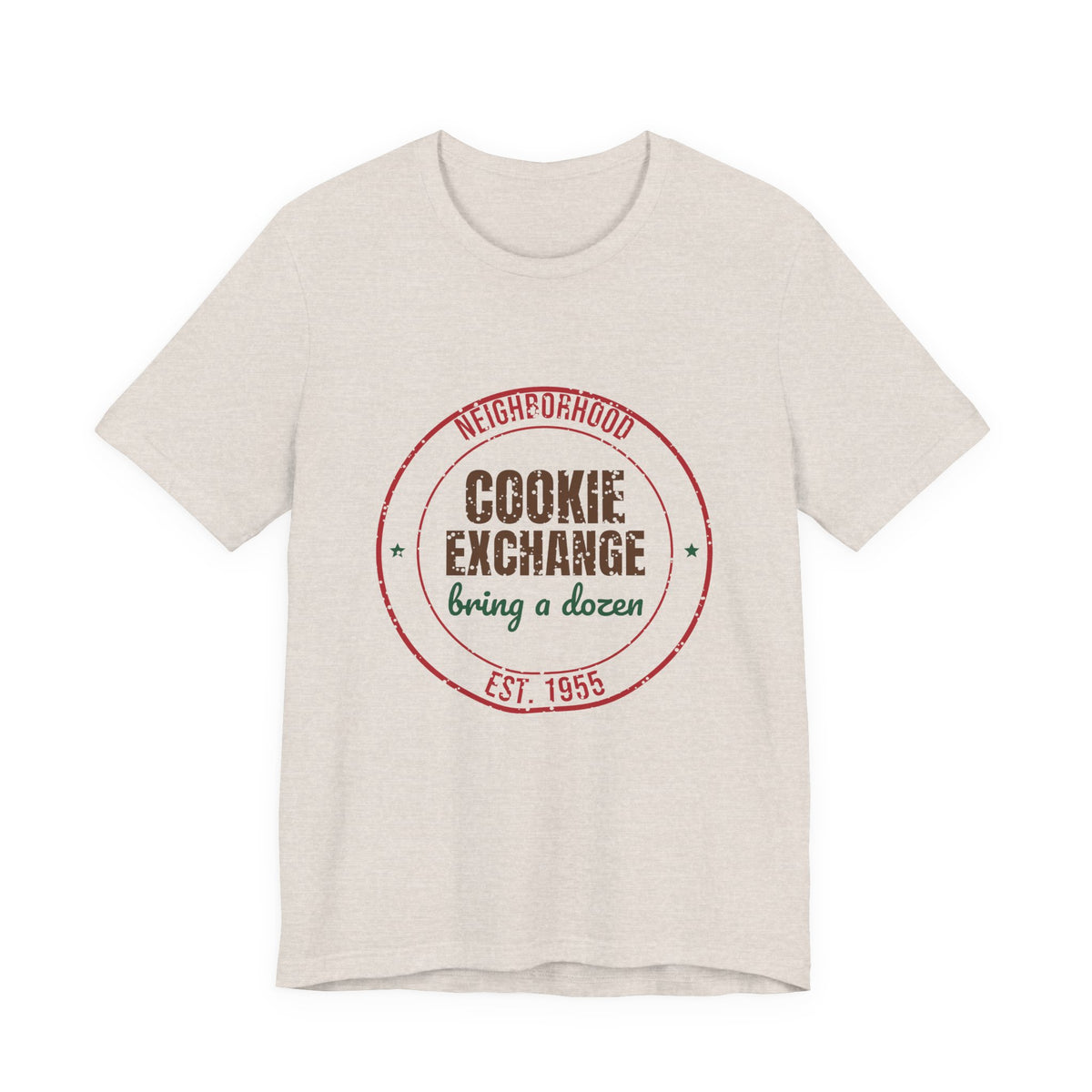 Neighborhood Cookie Exchange Est. 1955 Shirt, Vintage Christmas T-Shirt, Vintage Christmas Gift