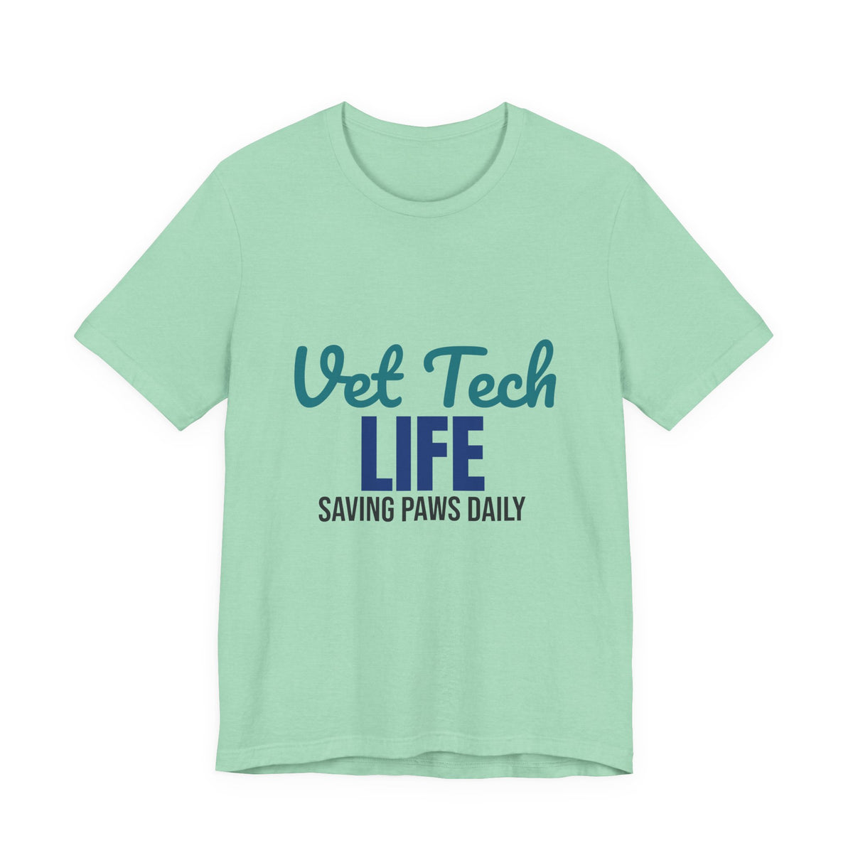 Vet Tech Life Saving Paws Daily Shirt, Vet Tech T-Shirt, Veterinary Technician Gift