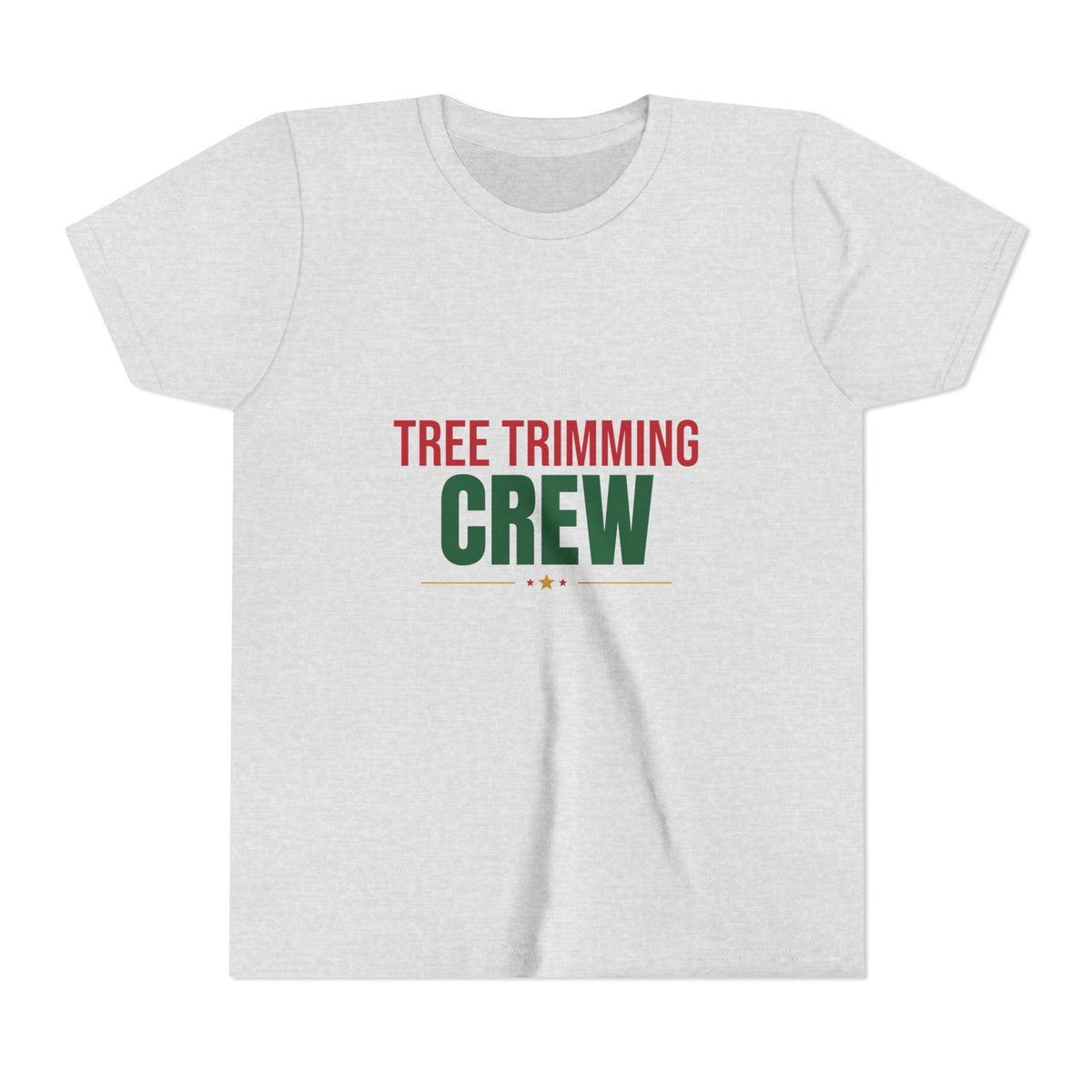 Tree Trimming Crew Kids Shirt