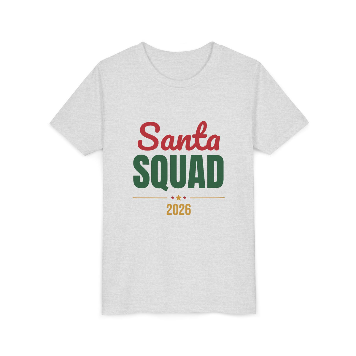 Santa Squad 2026 Kids Shirt, Kids Matching Christmas T-Shirt