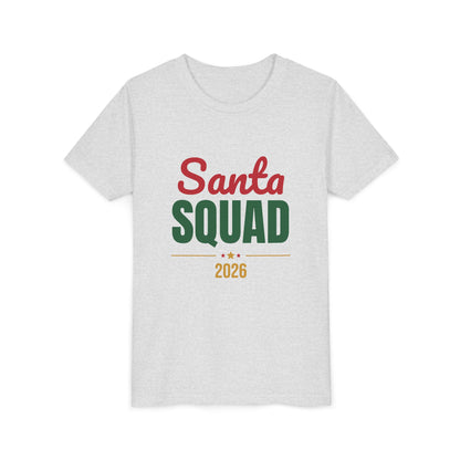 Santa Squad 2026 Kids Shirt, Kids Matching Christmas T-Shirt