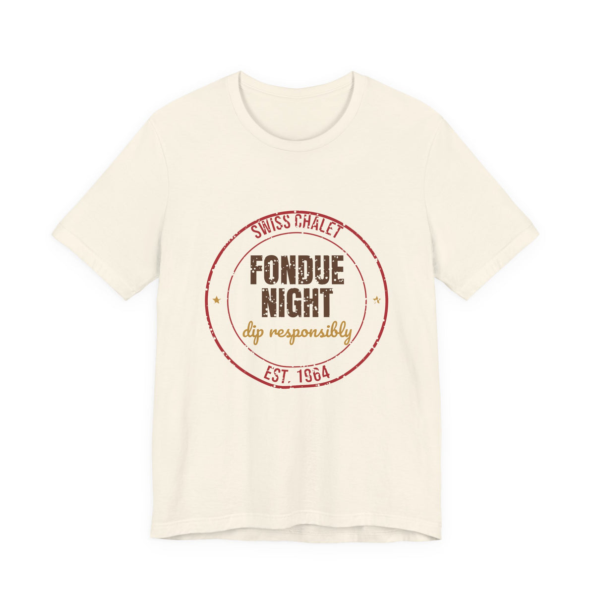 Swiss Chalet Fondue Night Est. 1964 Shirt, Vintage Fondue T-Shirt, Vintage Fondue Gift