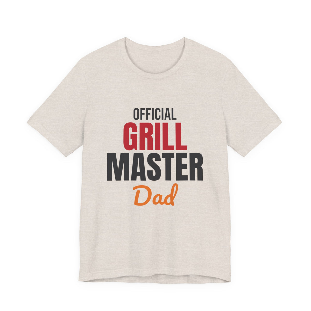 Official Grill Master Dad Shirt, BBQ Dad T-Shirt, Grilling Gift for Dad