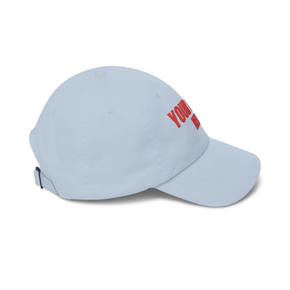 Custom Embroidered Dad Hat - Add Your Logo or Text (Personalized)