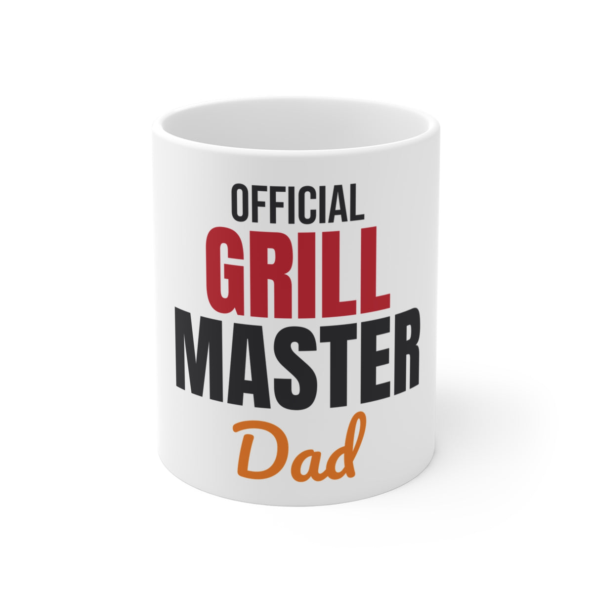 Official Grill Master Dad Mug