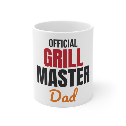 Official Grill Master Dad Mug