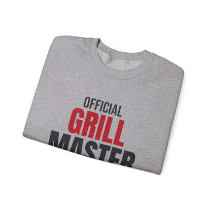 Official Grill Master Dad Sweatshirt, Grill Master Dad Crewneck
