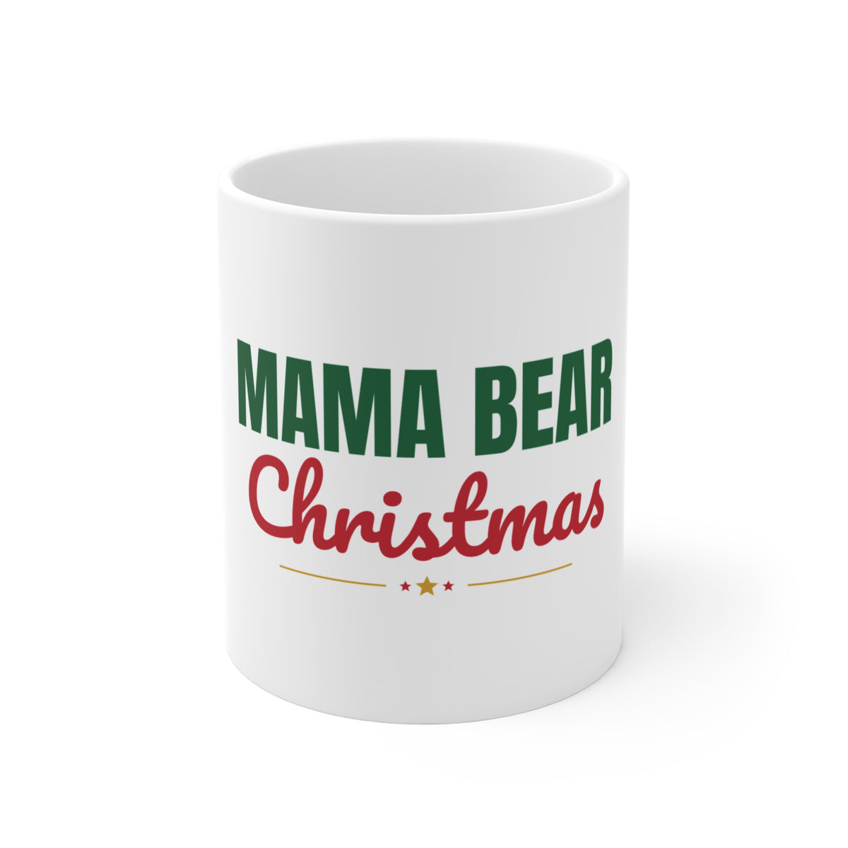 Mama Bear Christmas Mug