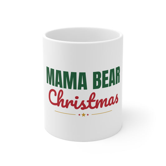 Mama Bear Christmas Mug