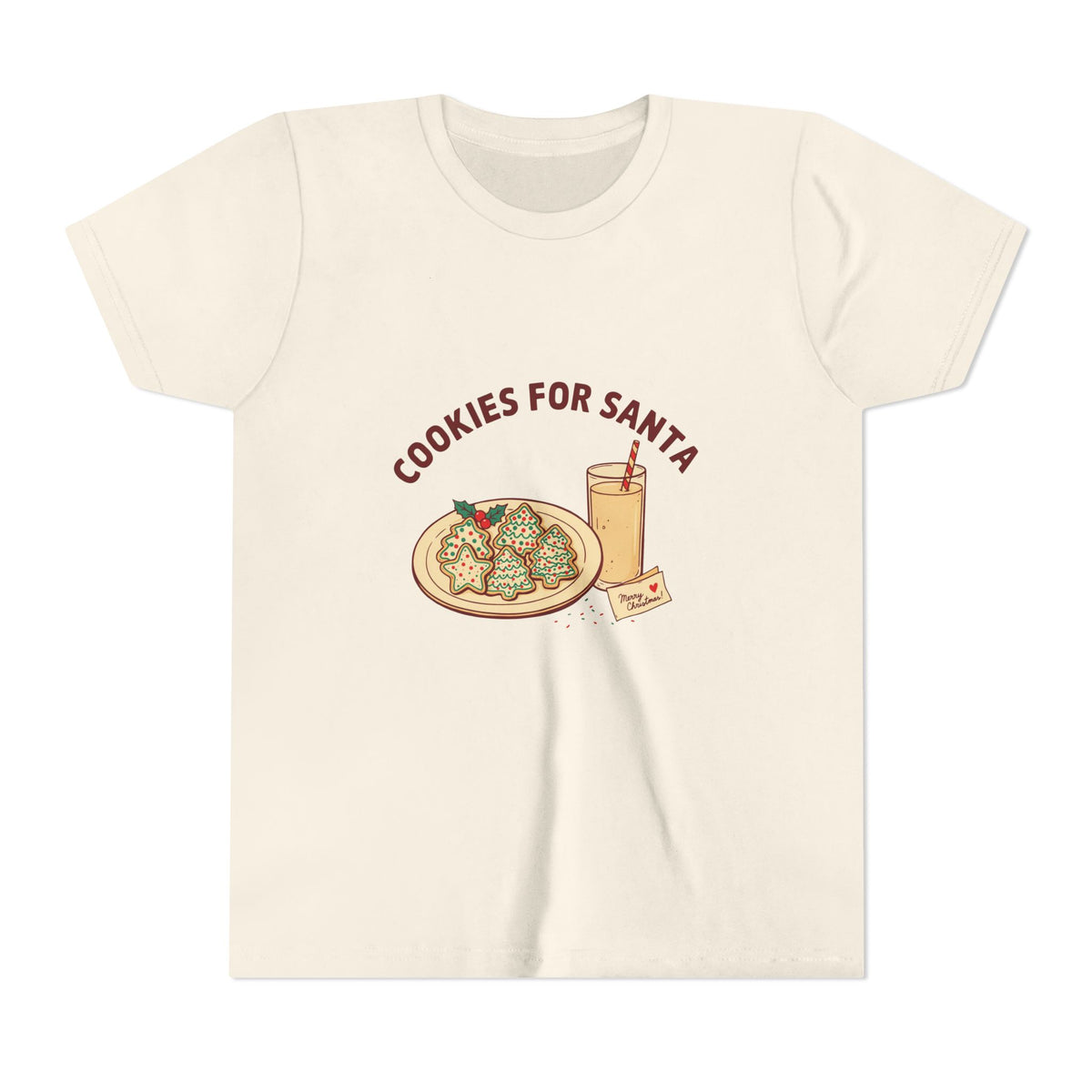 Cookies for Santa Kids Shirt