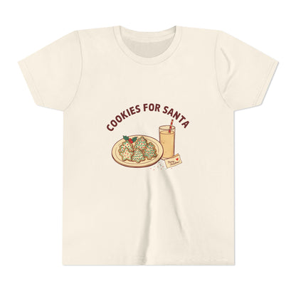 Cookies for Santa Kids Shirt