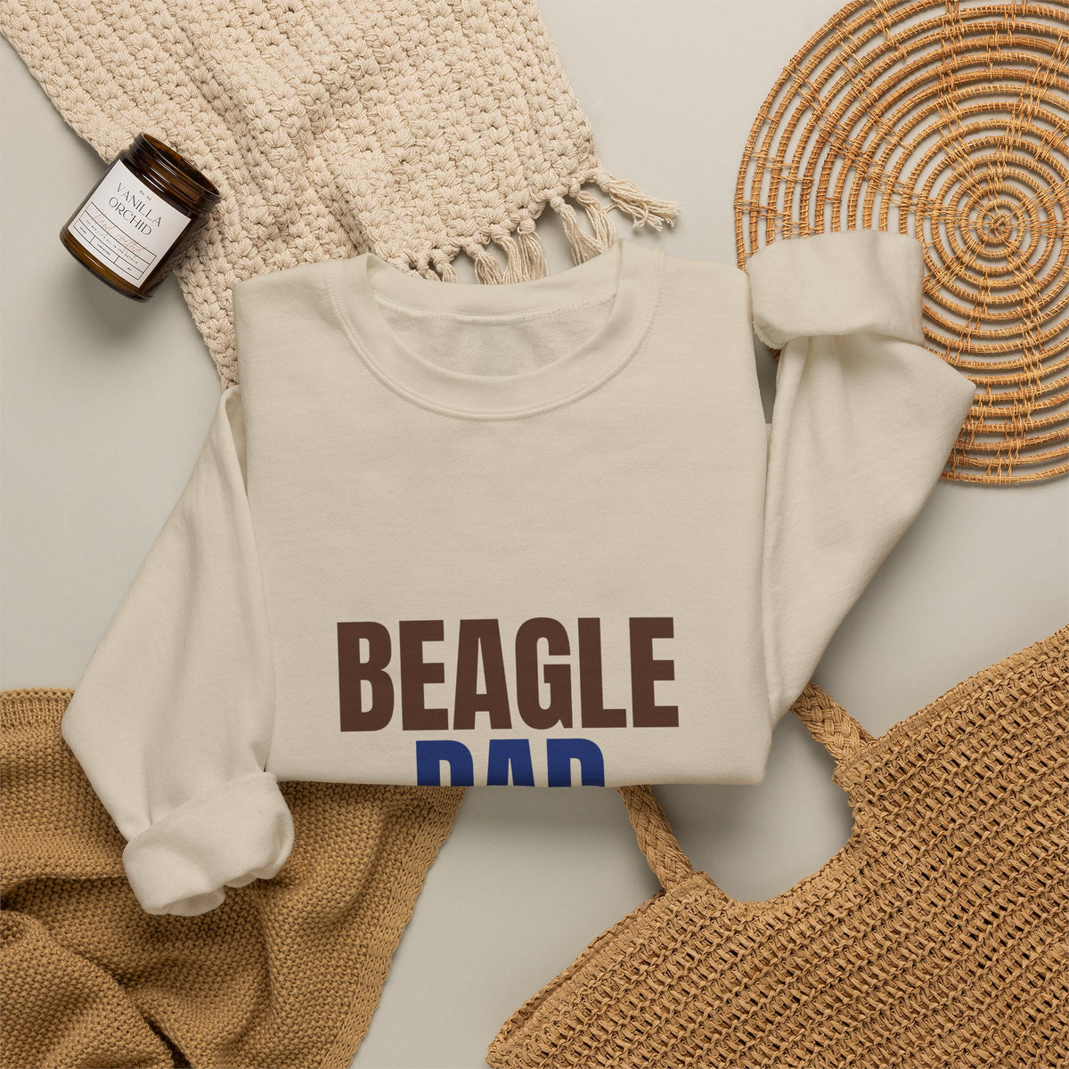Beagle Dad Professional Snack Sharer Sweatshirt, Beagle Dad Crewneck Sweatshirt