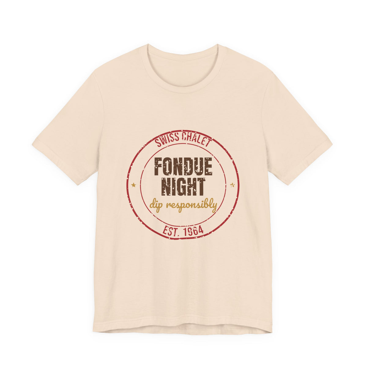 Swiss Chalet Fondue Night Est. 1964 Shirt, Vintage Fondue T-Shirt, Vintage Fondue Gift
