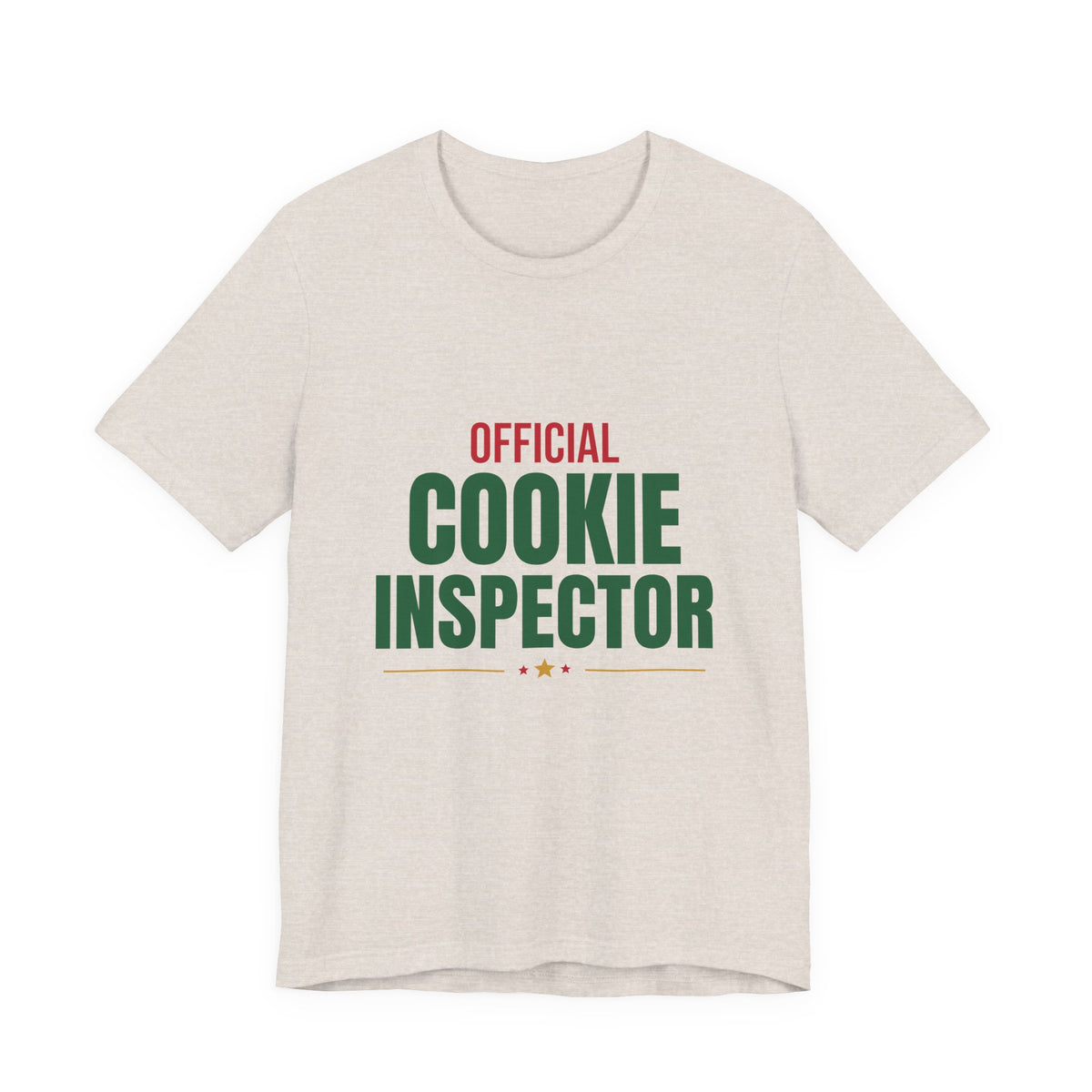 Official Cookie Inspector Shirt, Funny Christmas Baking T-Shirt