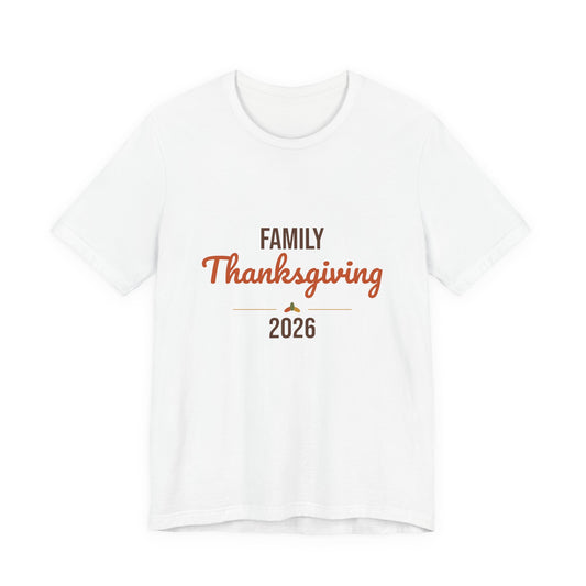 Family Thanksgiving 2026 Shirt