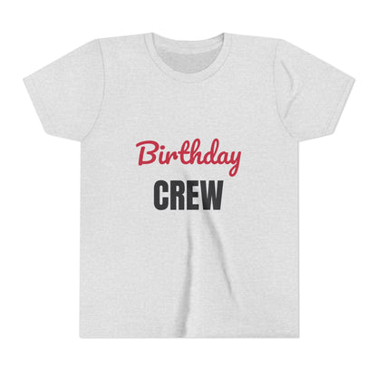 Birthday Crew Kids Shirt