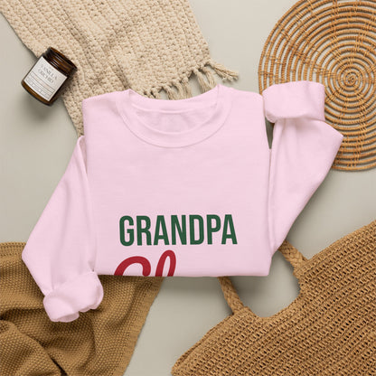 Grandpa Claus Sweatshirt, Grandpa Christmas Crewneck, Gift for Grandpa