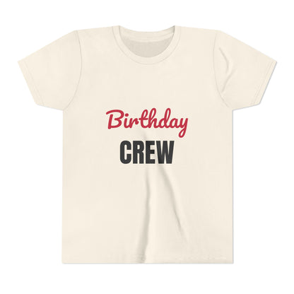 Birthday Crew Kids Shirt