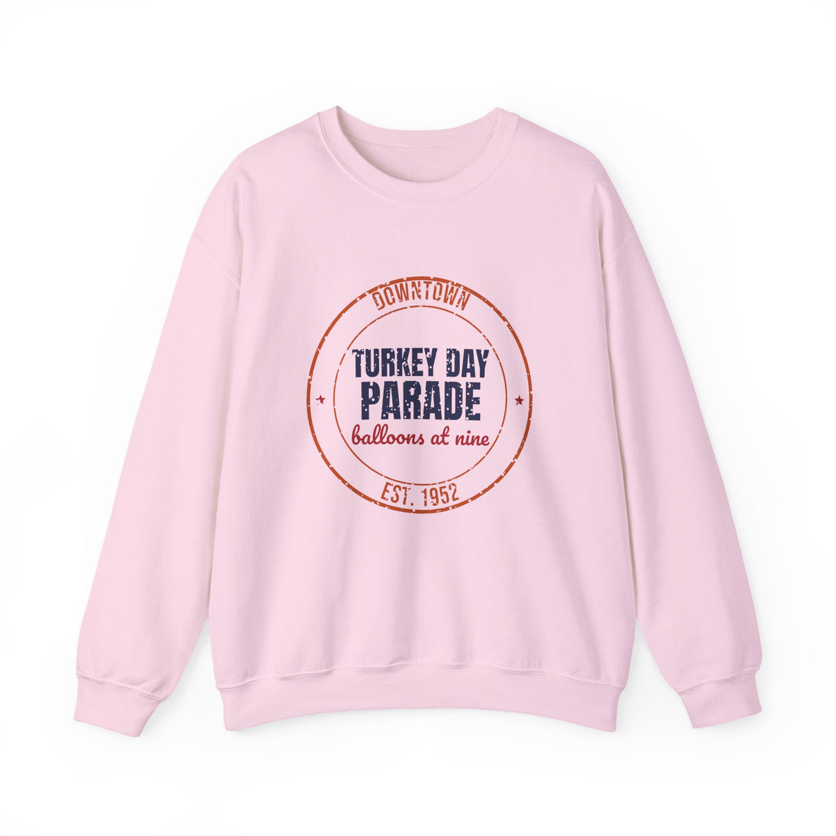 Downtown Turkey Day Parade Est. 1952 Sweatshirt, Vintage Thanksgiving Crewneck Sweatshirt