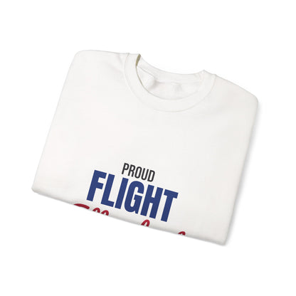 Proud Flight Attendant Sweatshirt, Flight Attendant Crewneck Sweatshirt