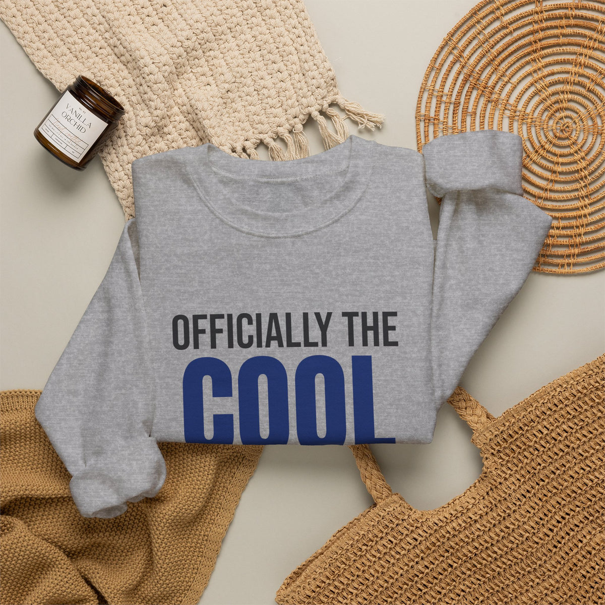 Officially the Cool Uncle Sweatshirt, Cool Uncle Crewneck