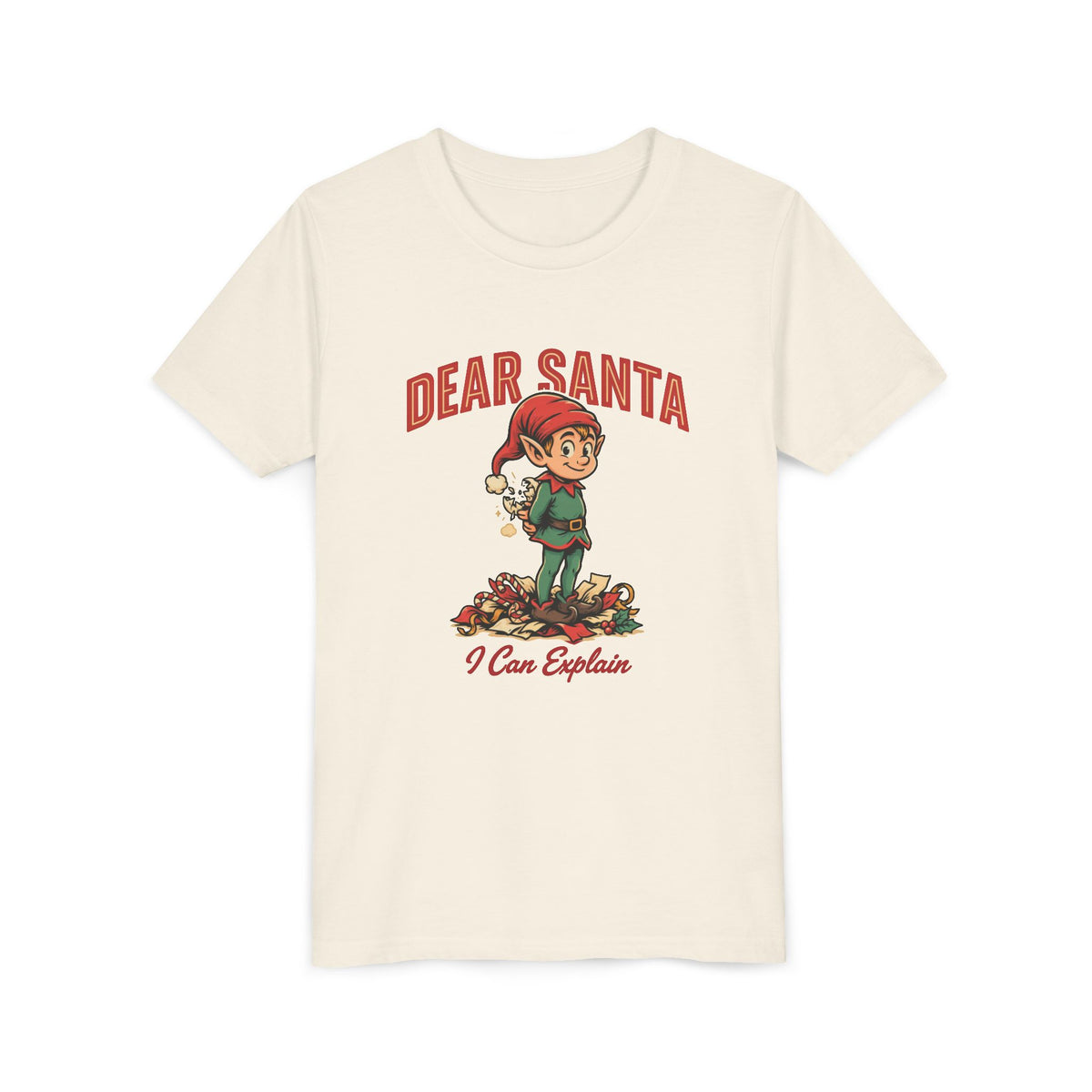 Dear Santa I Can Explain Kids Shirt, Funny Christmas Youth Tee